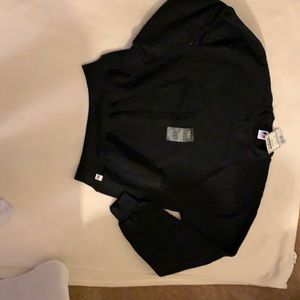 Men’s black sweatshirt size medium.